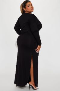 Rayne Maxi Dress - Black sold by Fashion Nova