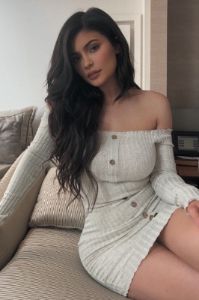 Jacklyn Off Shoulder Mini Dress - Oatmeal sold by Fashion Nova