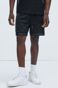 Originals Mesh Shorts - Black sold by Fashion Nova