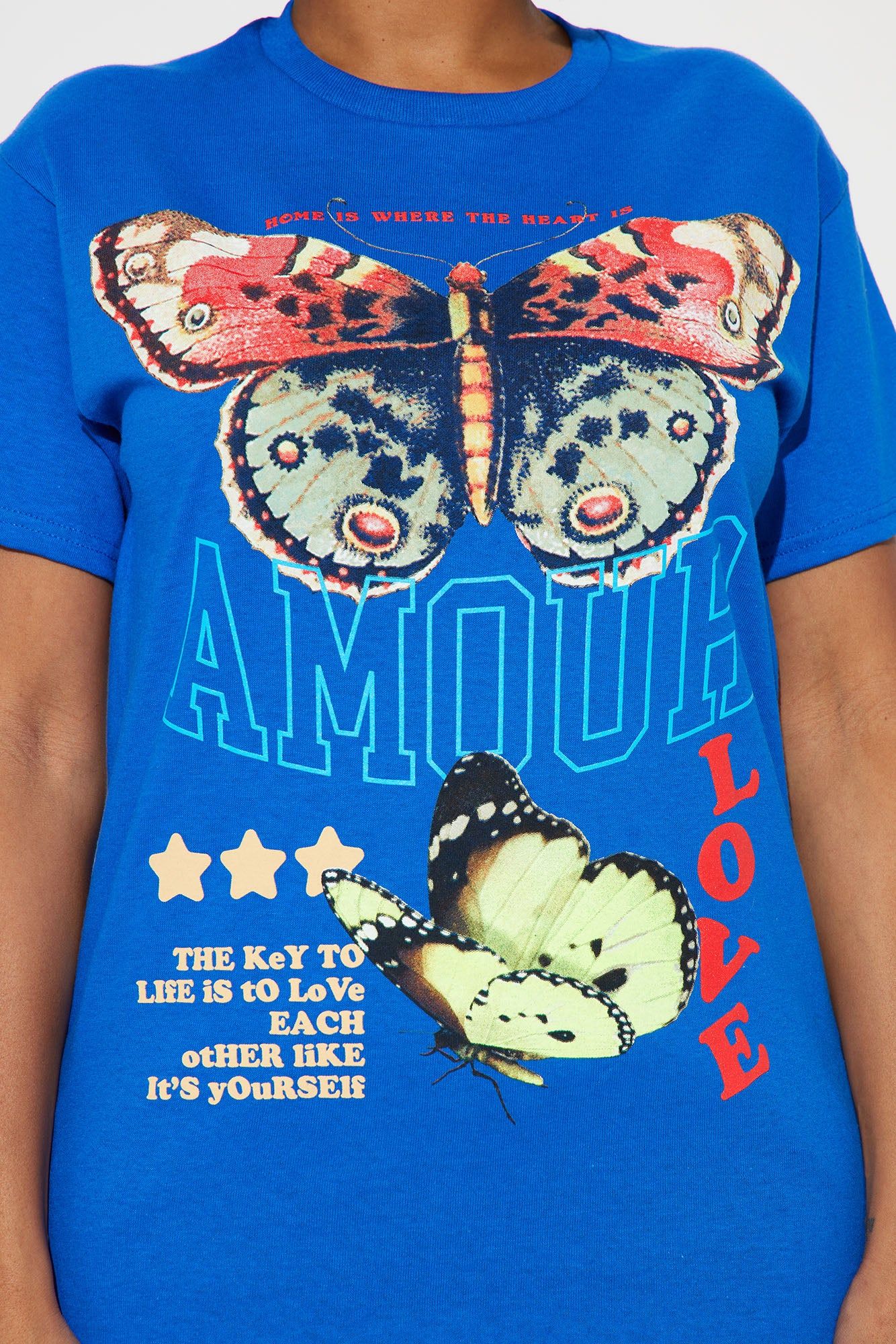 Year Of Self Love Graphic Tee - Royal sold by Fashion Nova product image thumbnail 2