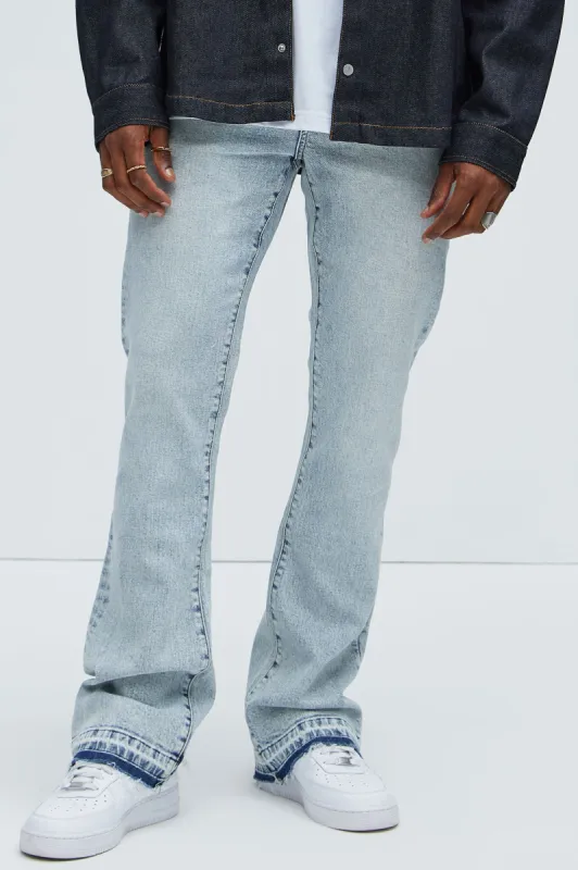 Cornell Slim Flare Jeans - Light Wash sold by Fashion Nova