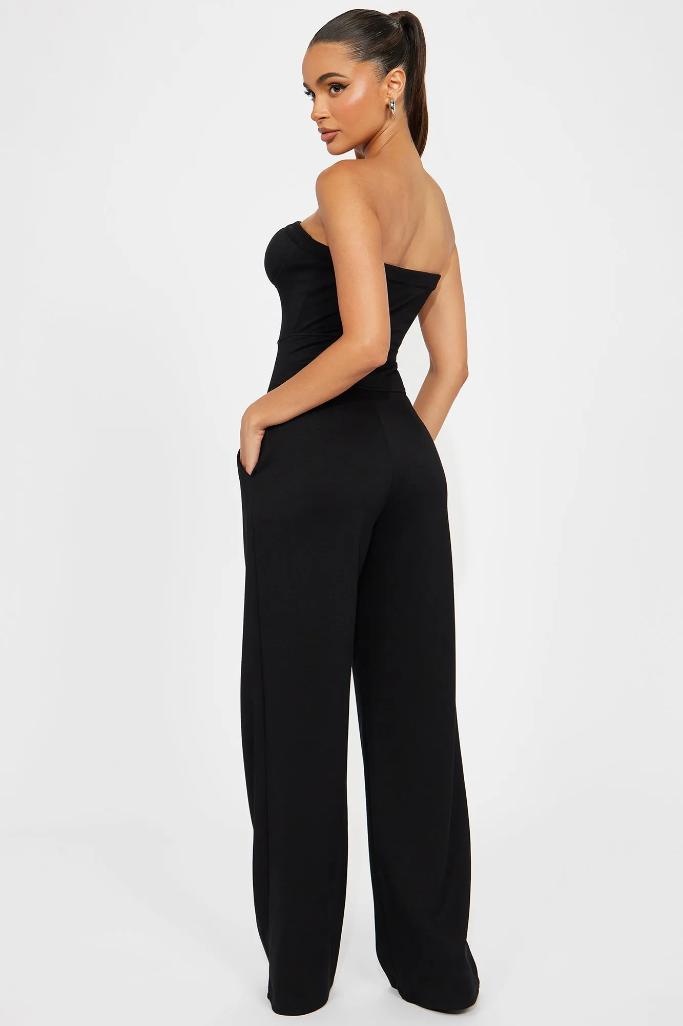 Push The Button Jumpsuit - Black sold by Fashion Nova product image thumbnail 3