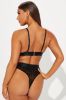 Wild Desires Mesh Panty 2 Piece Set - Black sold by Fashion Nova