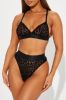 Wild Desires Mesh Panty 2 Piece Set - Black sold by Fashion Nova