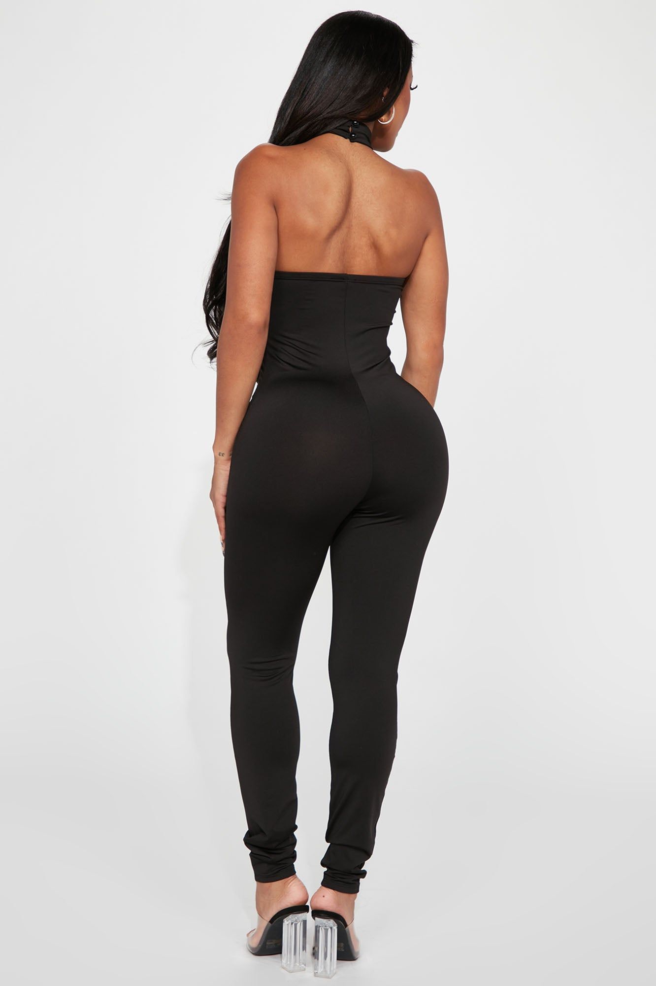 Nights In The City Jumpsuit - Black sold by Fashion Nova product image thumbnail 3