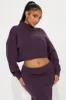 Hayden Sweater Skirt Set - Eggplant sold by Fashion Nova