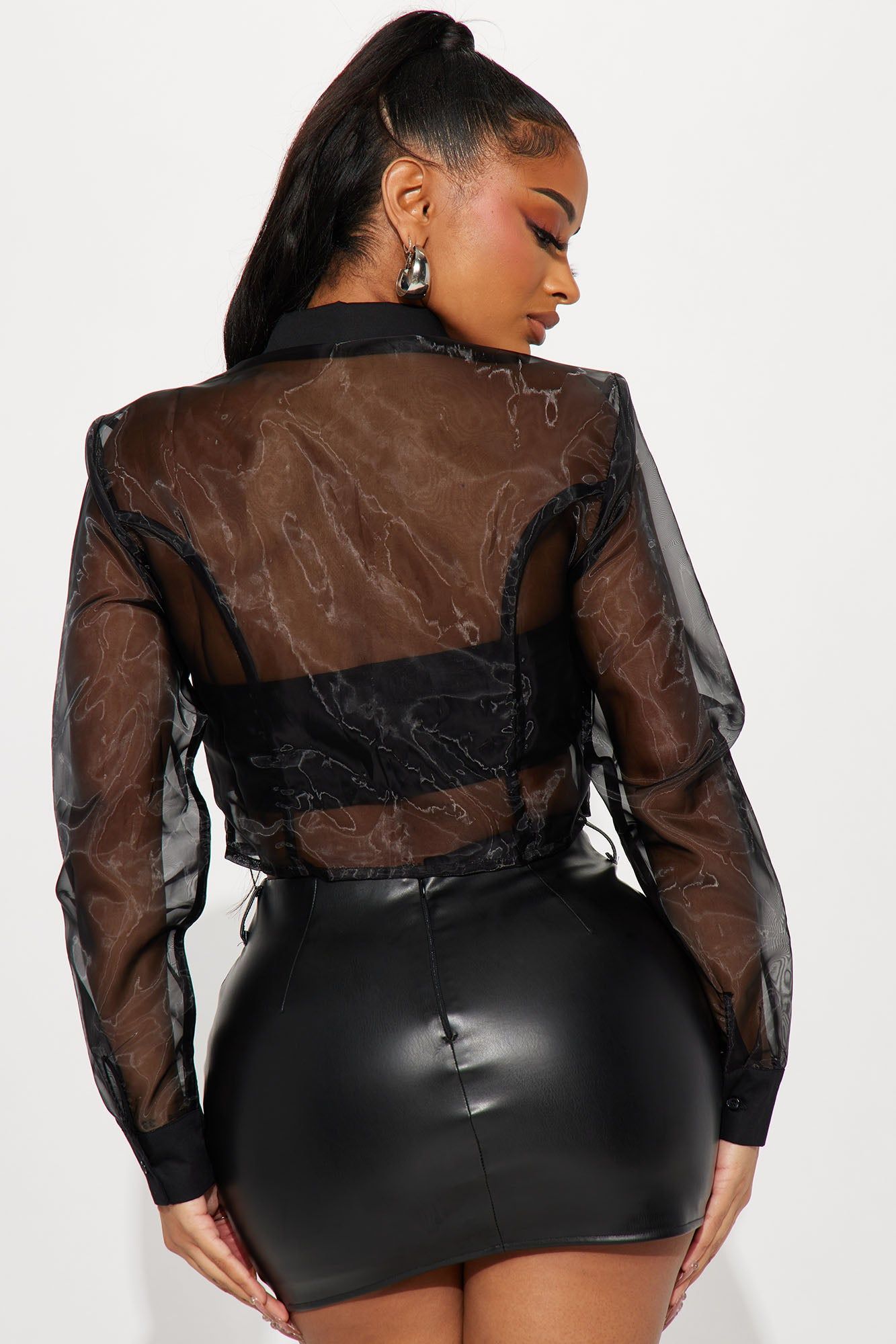 Aldina 2 Piece Top - Black sold by Fashion Nova product image thumbnail 3