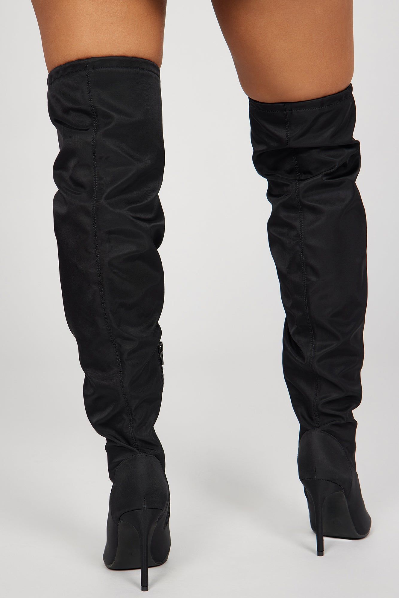 Cold Hearted Over The Knee Boots - Black sold by Fashion Nova product image thumbnail 4