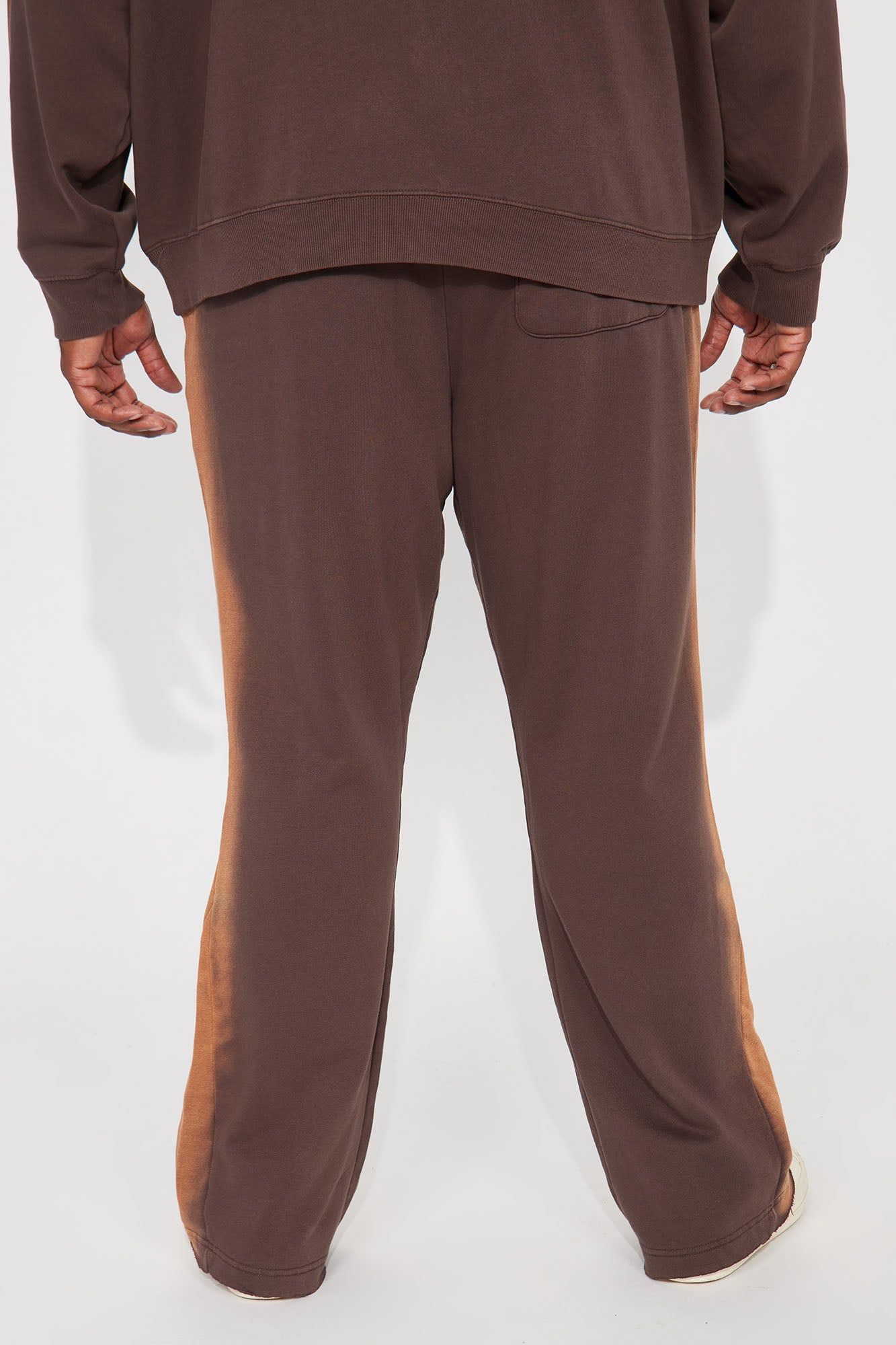 Tyson All You Flared Sweatpants - Brown sold by Fashion Nova product image thumbnail 8