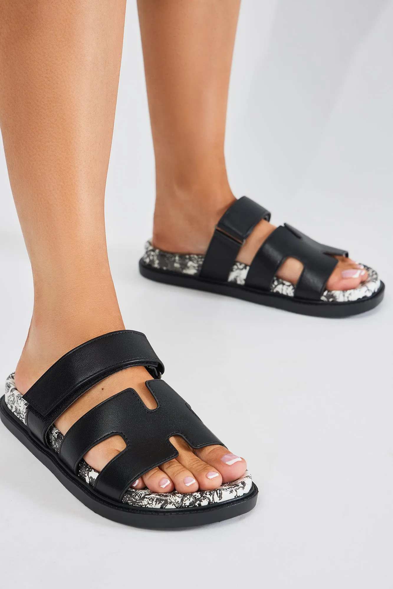 Keep It Low Key Slides - Black sold by Fashion Nova product image thumbnail 3