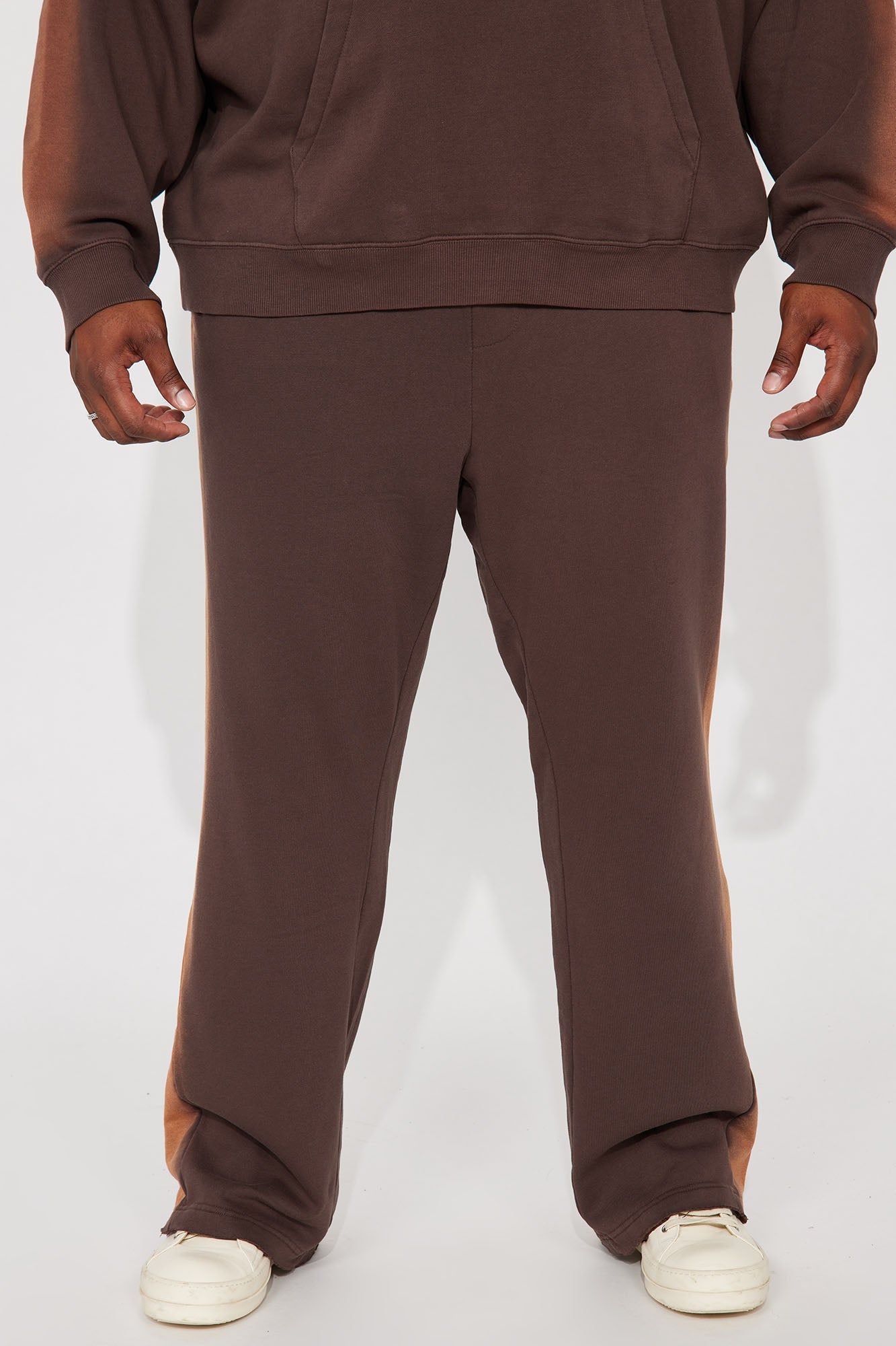 Tyson All You Flared Sweatpants - Brown sold by Fashion Nova product image thumbnail 3