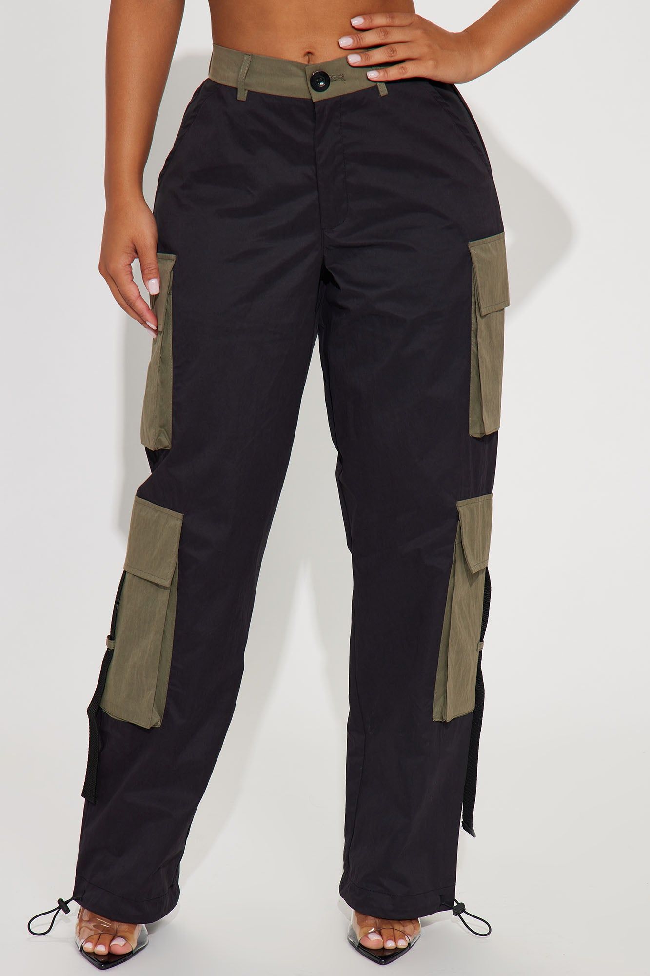 Stand Your Ground Cargo Pant - Black/combo sold by Fashion Nova product image thumbnail 2