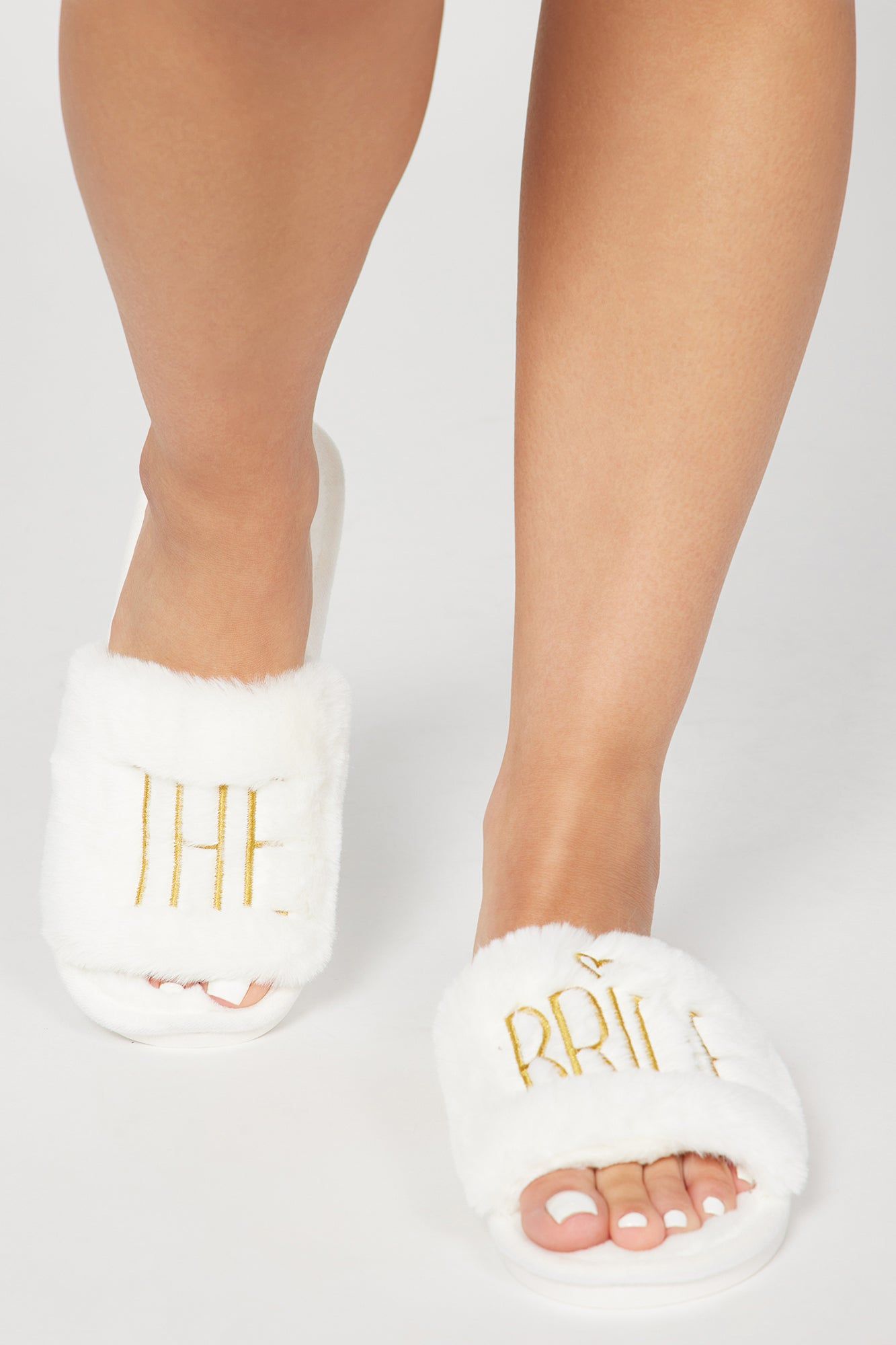 The Bride Slippers - White sold by Fashion Nova product image thumbnail 2