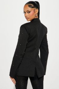 Always A Star Blazer - Black sold by Fashion Nova