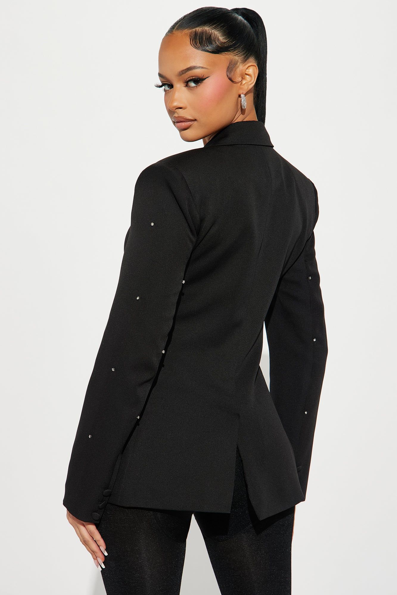 Always A Star Blazer - Black sold by Fashion Nova product image thumbnail 3