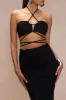 Tulum Fishnet Skirt Set - Black sold by Fashion Nova