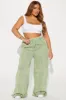 Pay No Attention Lounge Pant - Sage sold by Fashion Nova