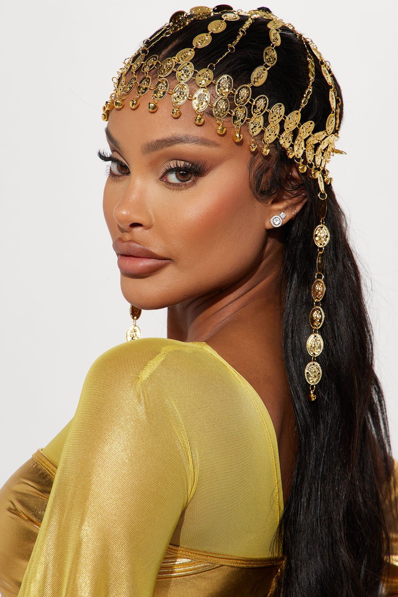 Glamorous Goddess 6 Piece Costume Set - Gold sold by Fashion Nova product image thumbnail 3