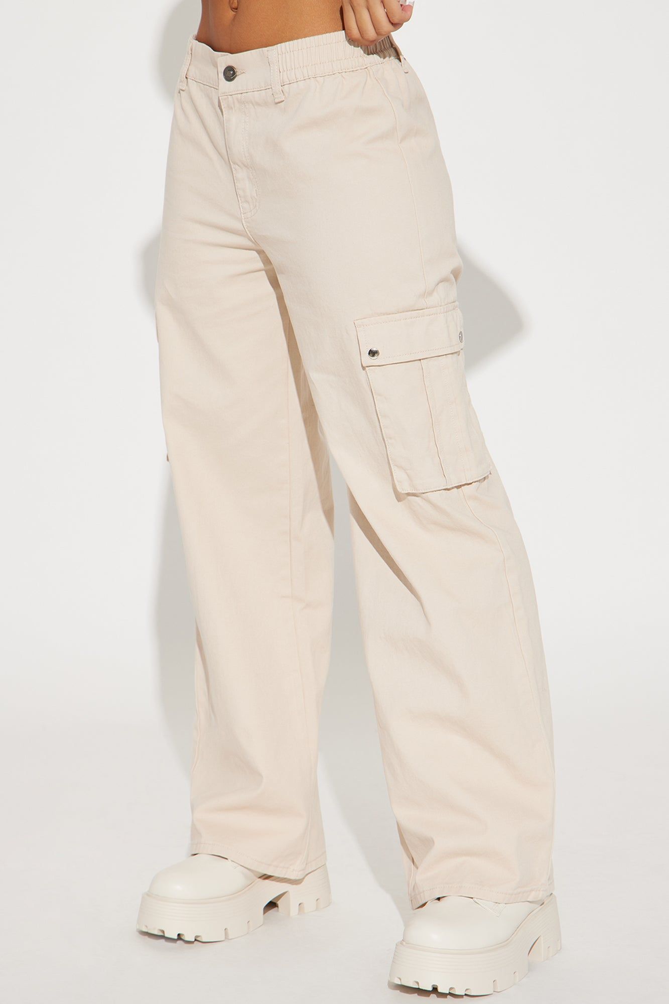Julianna Cargo Pant - Khaki sold by Fashion Nova product image thumbnail 2