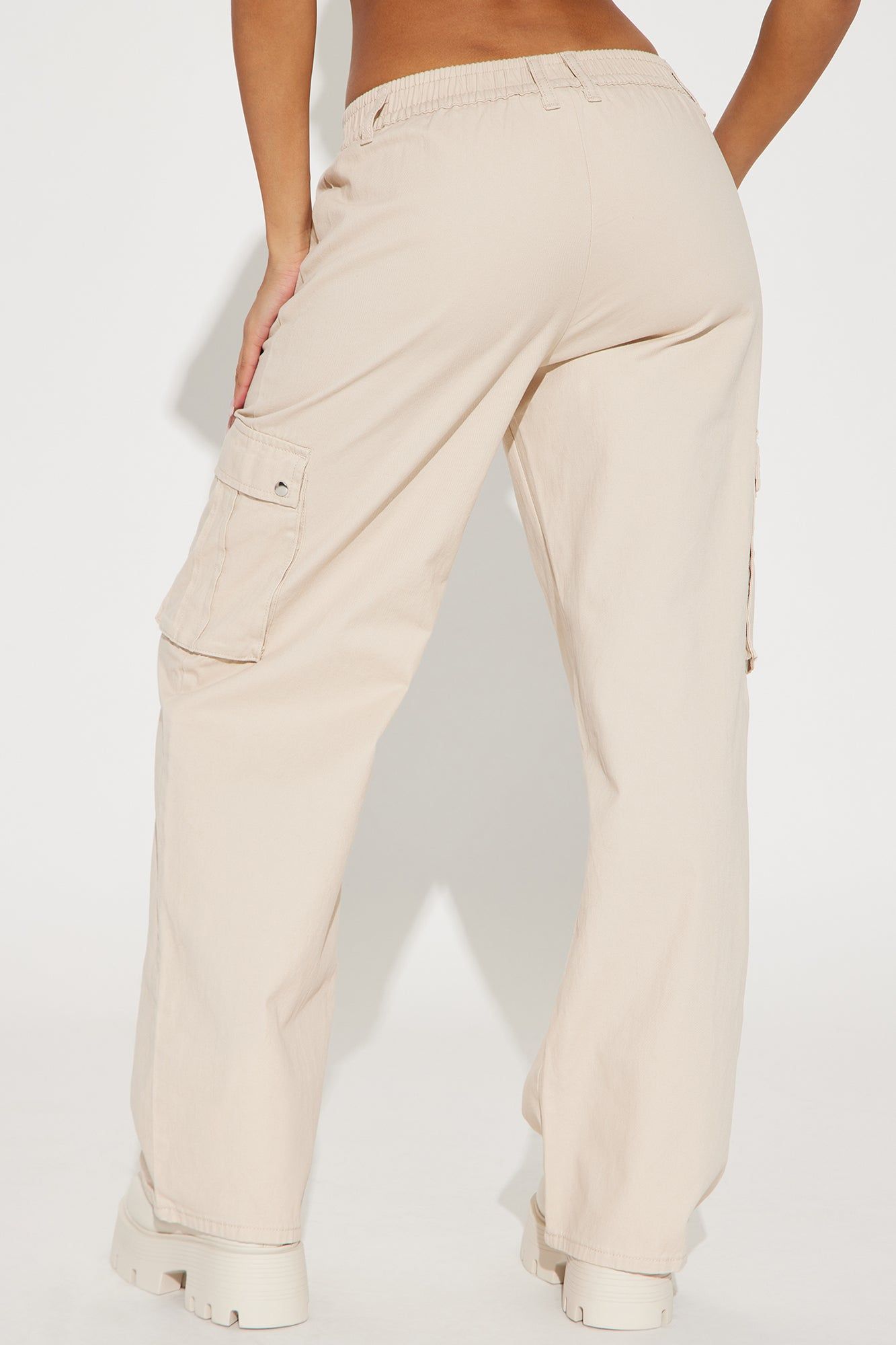 Julianna Cargo Pant - Khaki sold by Fashion Nova product image thumbnail 3
