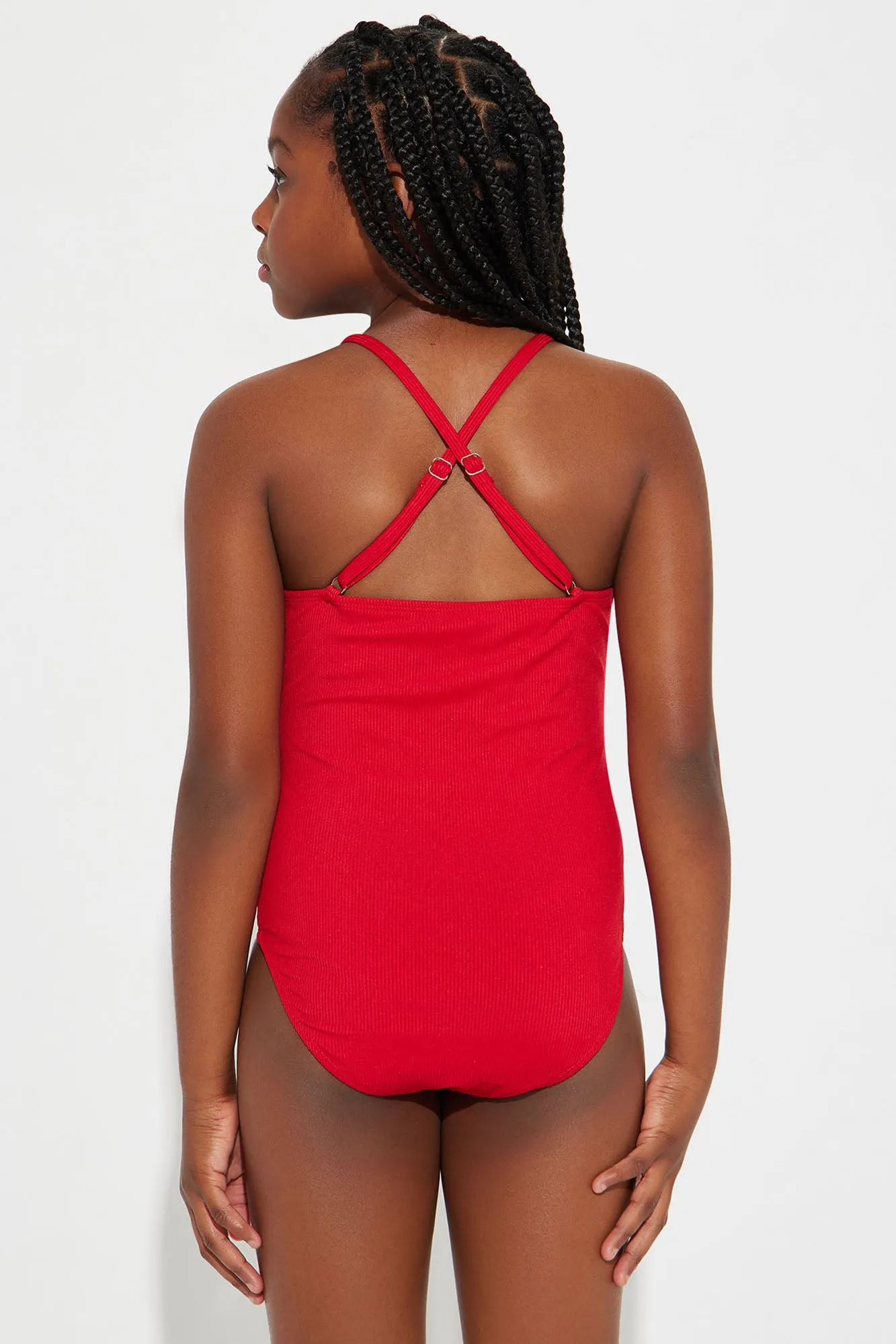 Mini Davina 1 Piece Swimsuit - Red sold by Fashion Nova product image thumbnail 3