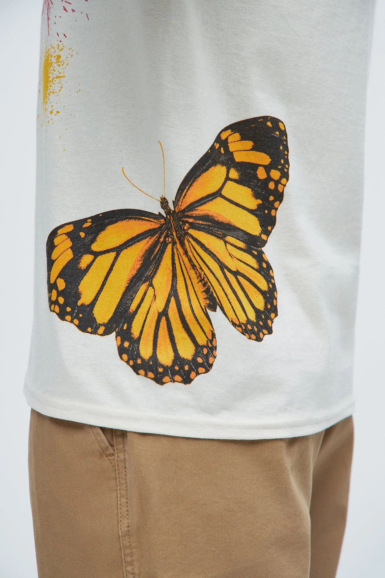 Trust None And Thrive Short Sleeve Tee - Natural/Combo sold by Fashion Nova product image thumbnail 5