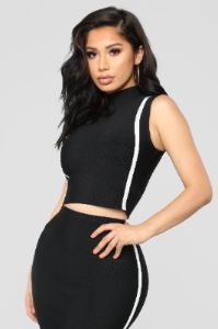 If I Ruled The World Set - Black sold by Fashion Nova