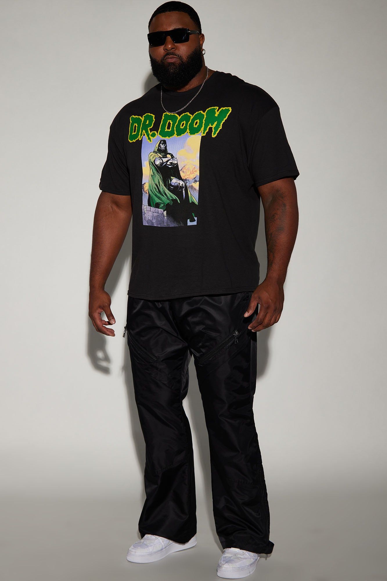 Dr. Doom Is Here Short Sleeve Tee - Black sold by Fashion Nova product image thumbnail 5