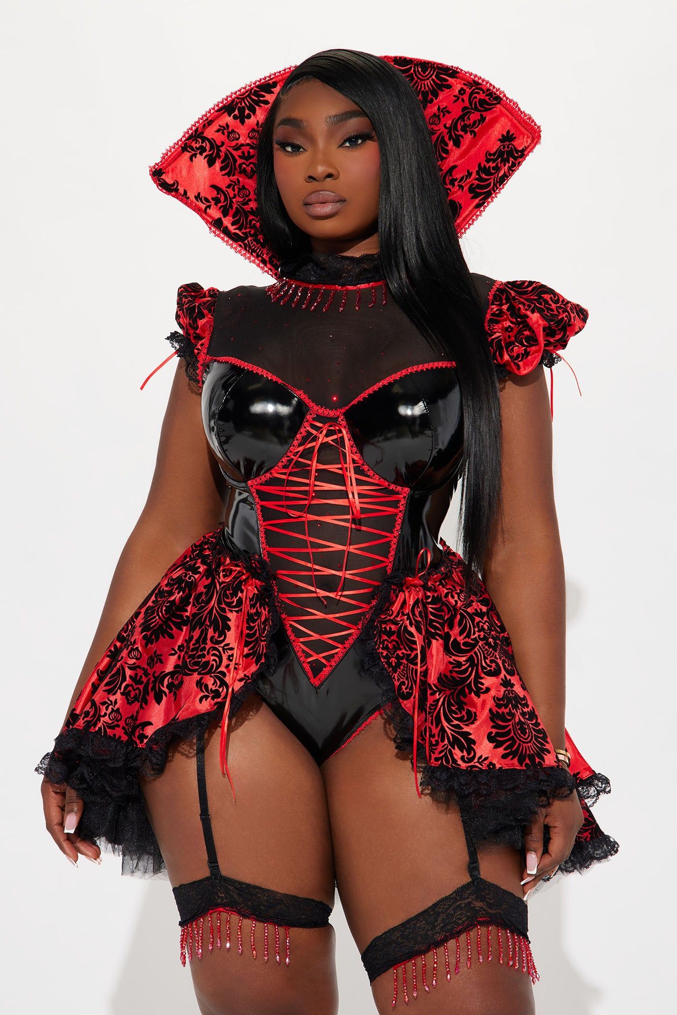 Sultry Vamp 3 Piece Costume - Black sold by Fashion Nova product image thumbnail 6