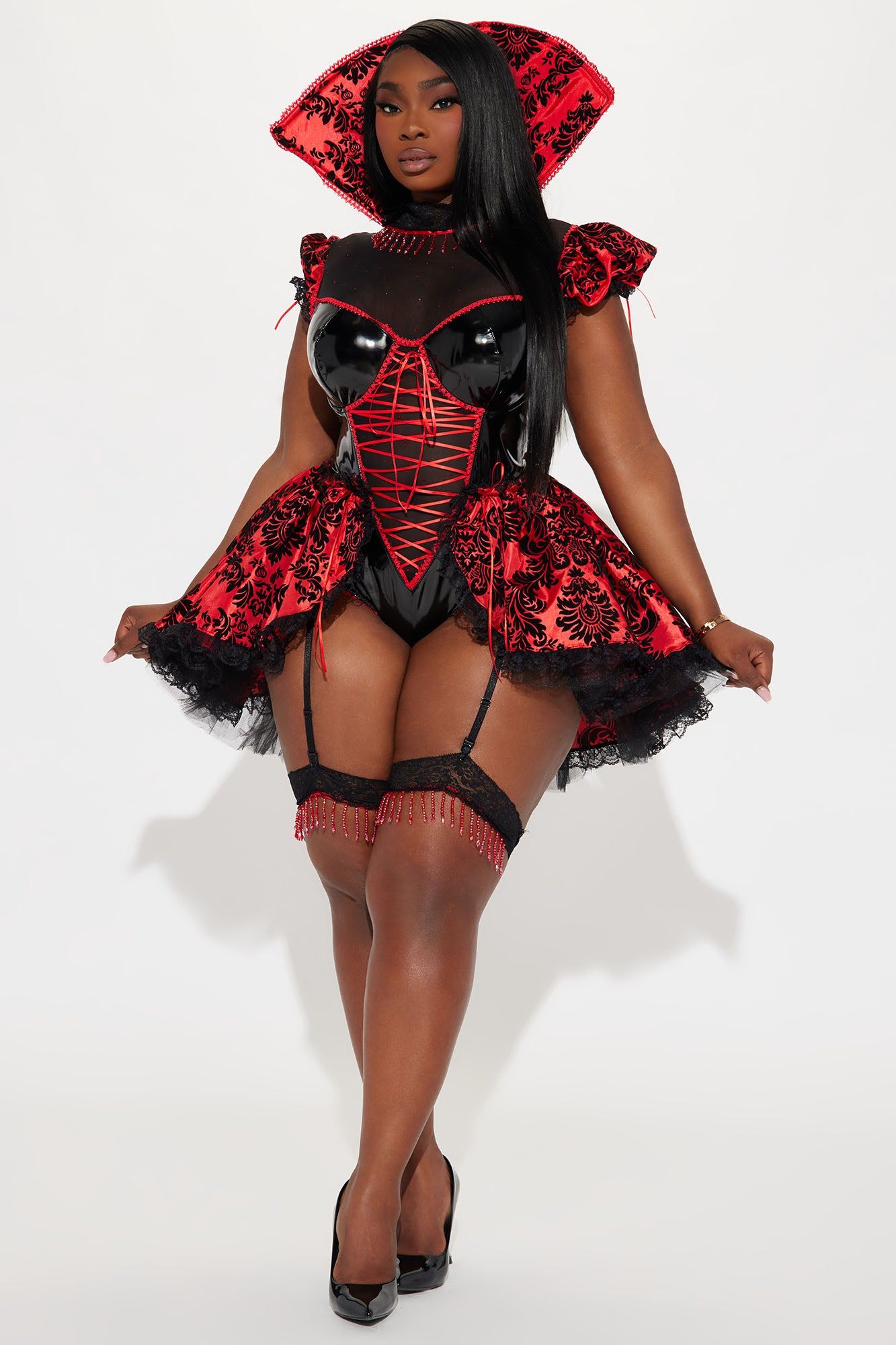 Sultry Vamp 3 Piece Costume - Black sold by Fashion Nova product image thumbnail 5