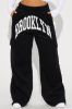 Brooklyn Wide Leg Cargo Pant - Black sold by Fashion Nova