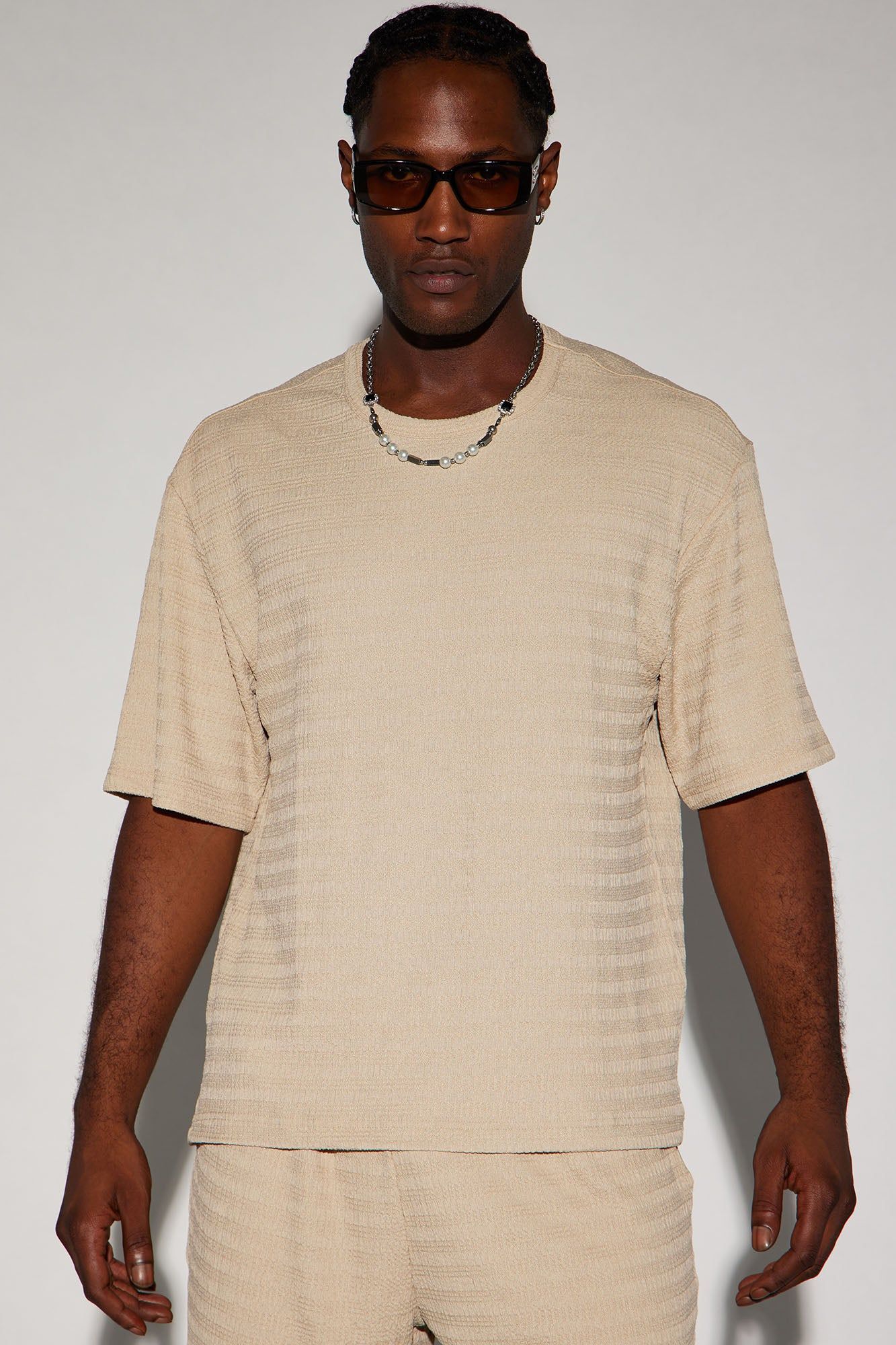 Boca Short Sleeve Tee - Tan sold by Fashion Nova