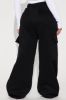 Brooklyn Wide Leg Cargo Pant - Black sold by Fashion Nova