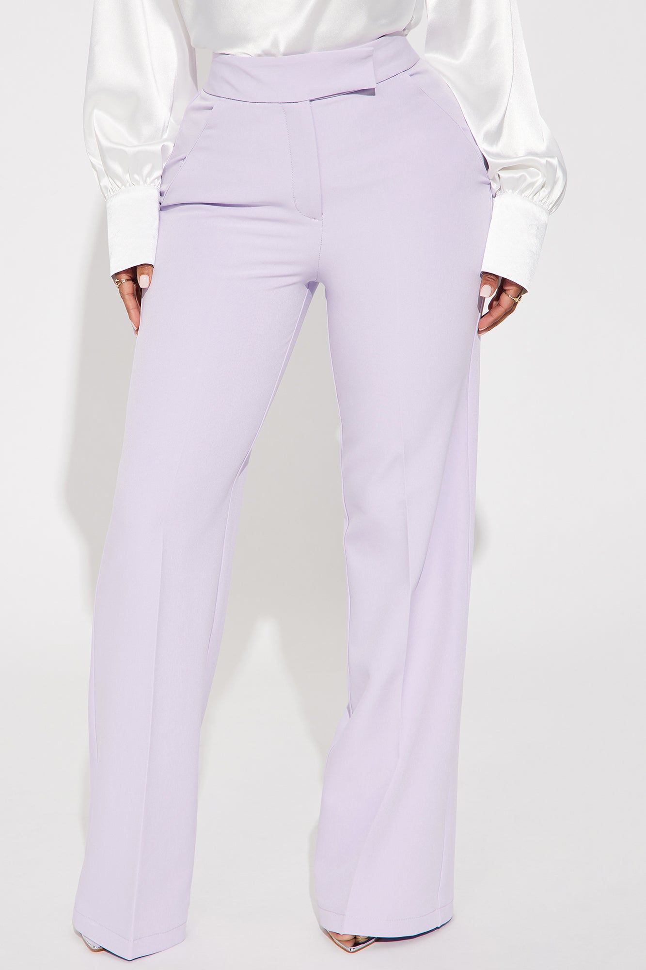 Tory Flare Leg Trouser - Lavender sold by Fashion Nova product image thumbnail 2