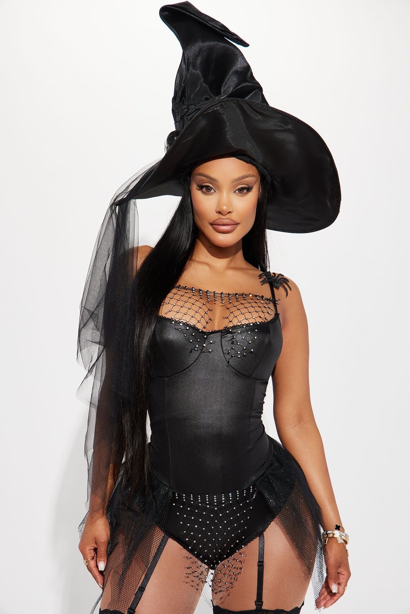 Gonna Cast A Spell Witch 2 Pice Costume Set - Black sold by Fashion Nova product image thumbnail 2