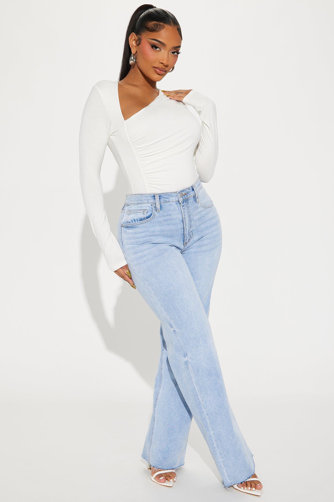 Lost Your Chance Bodysuit - Ivory sold by Fashion Nova product image thumbnail 2