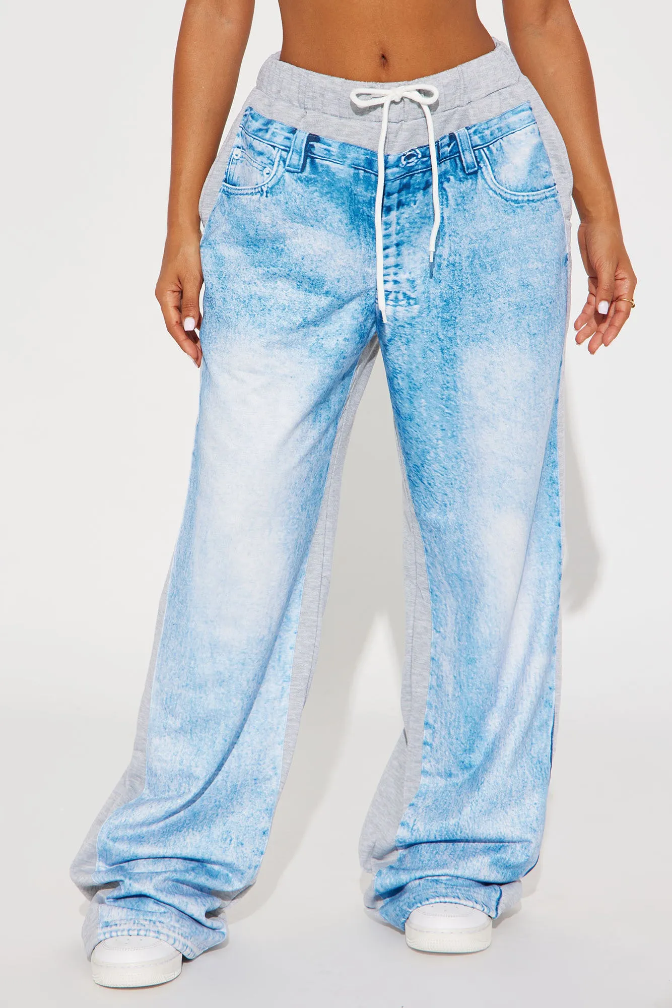 Only The Good Printed Pant - Blue/combo sold by Fashion Nova product image thumbnail 2