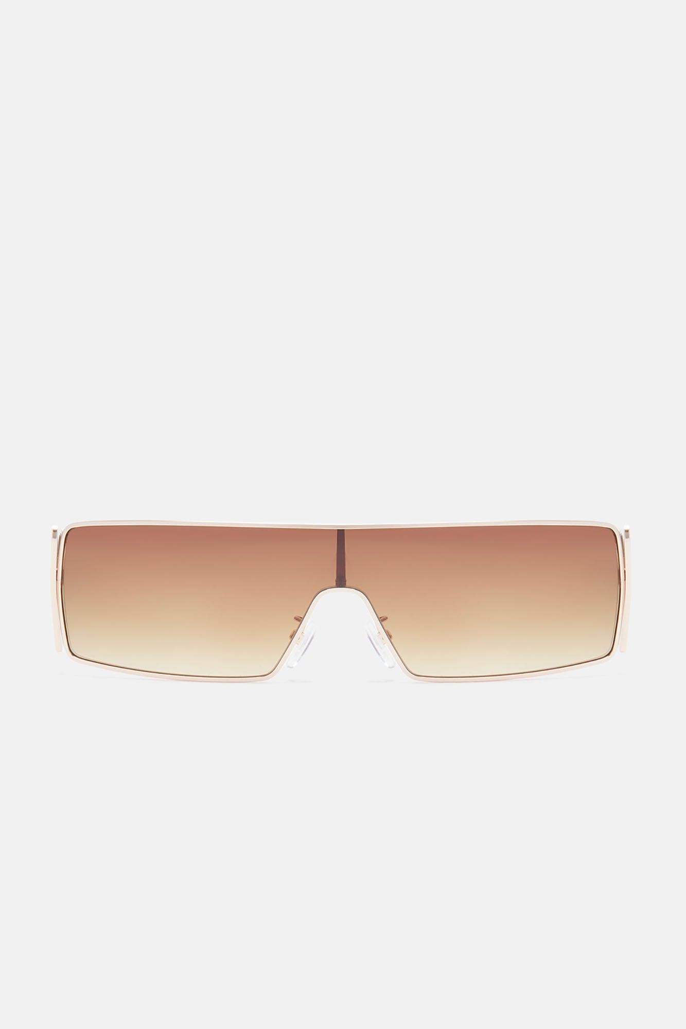 Better Recognize Sunglasses - Brown sold by Fashion Nova product image thumbnail 2