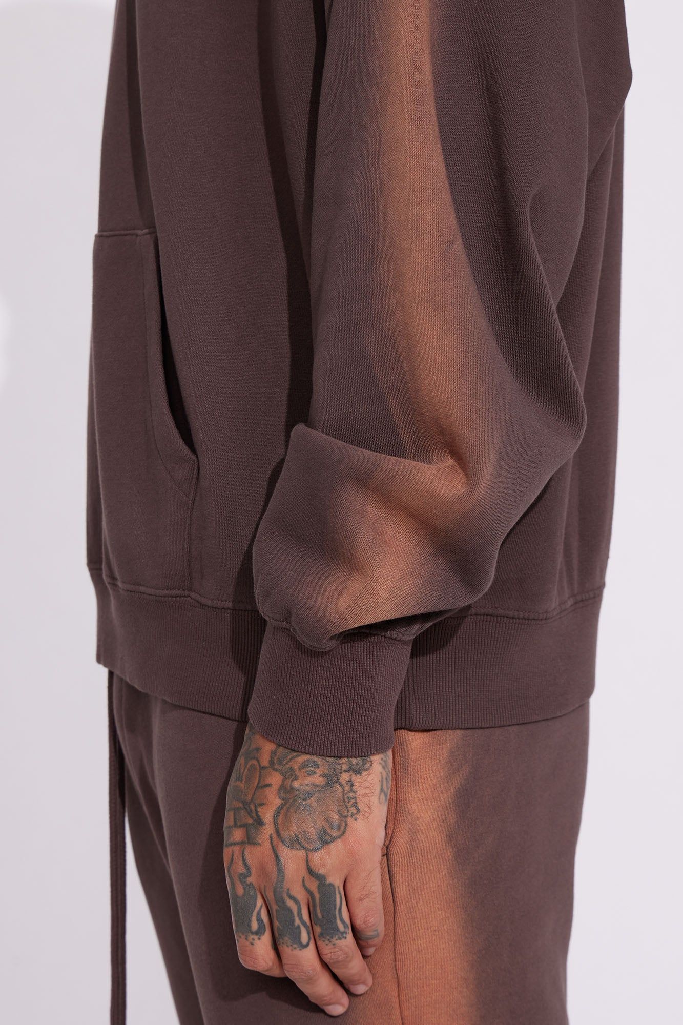 Tyson All You Oversize Hoodie - Brown sold by Fashion Nova product image thumbnail 4