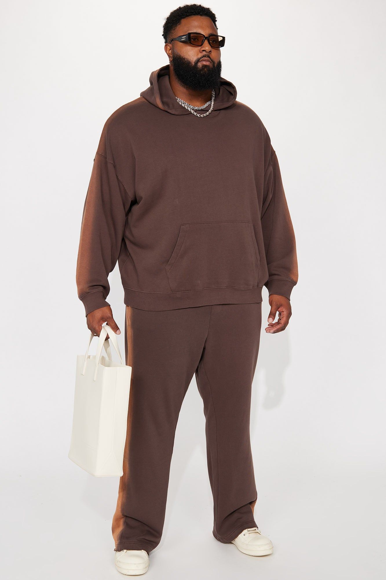 Tyson All You Oversize Hoodie - Brown sold by Fashion Nova product image thumbnail 6