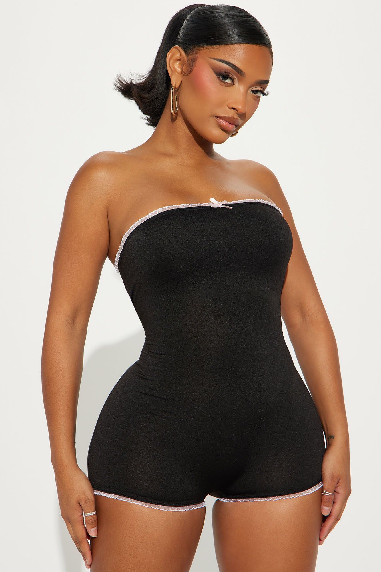 Unlock It Romper - Black sold by Fashion Nova product image thumbnail 2