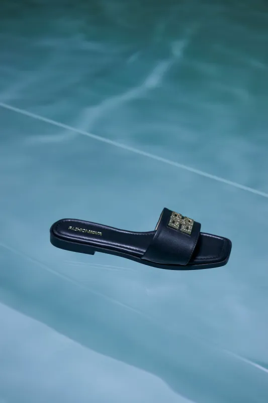 Like What I Like Sandals - Black sold by Fashion Nova