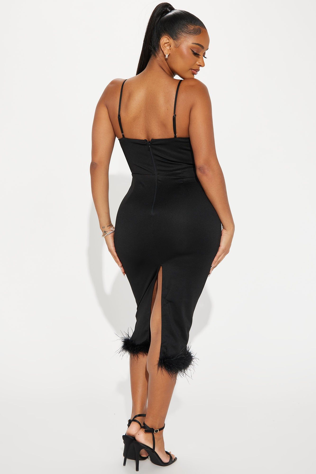 Heidi Embellished Midi Dress - Black sold by Fashion Nova product image thumbnail 3