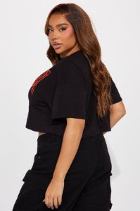New York City Crop Tee - Black sold by Fashion Nova