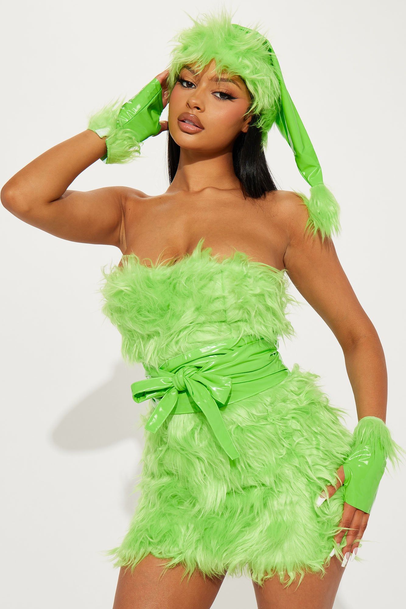 Mean One 4 Piece Costume Set - Green sold by Fashion Nova product image thumbnail 2