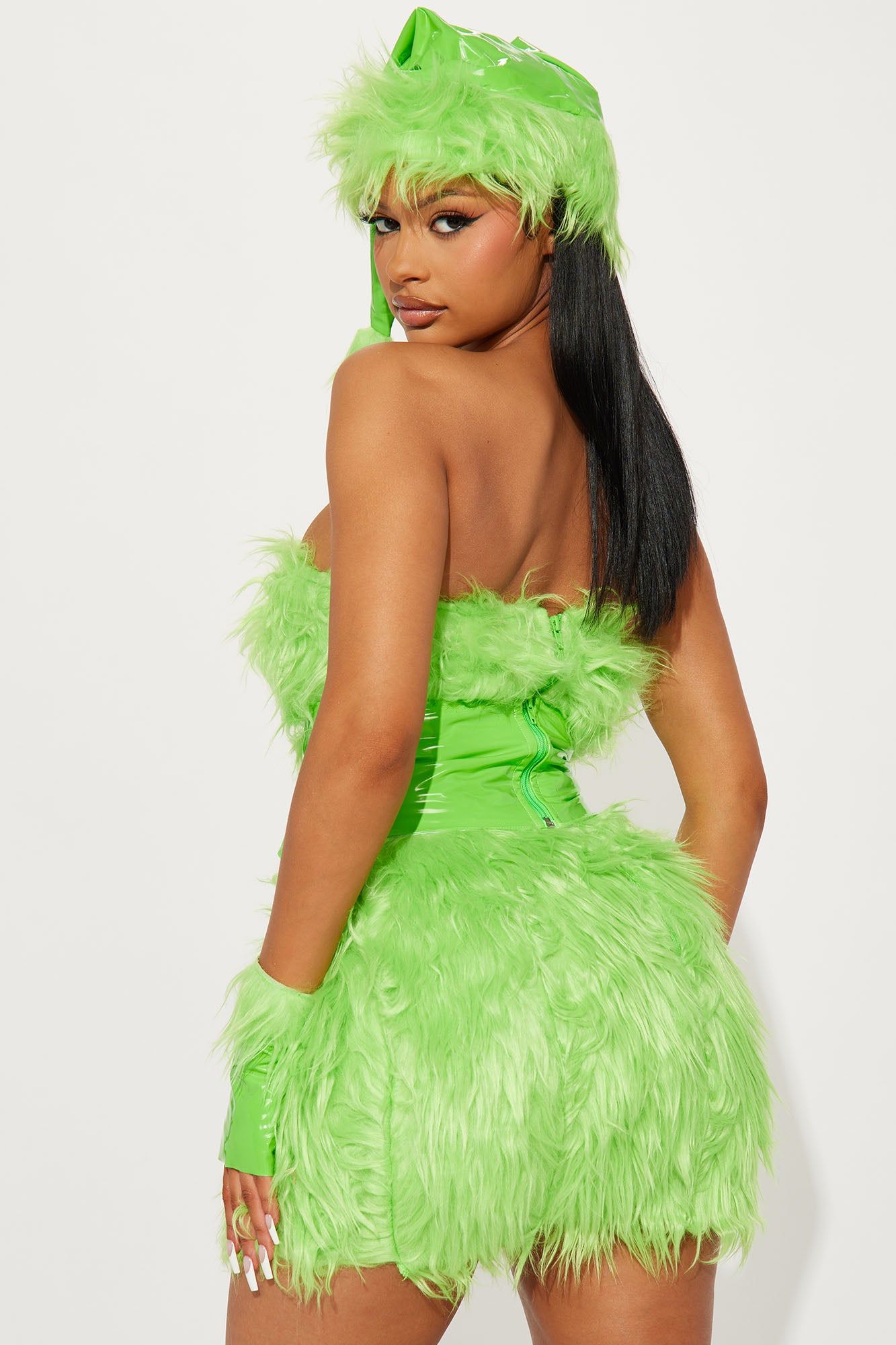 Mean One 4 Piece Costume Set - Green sold by Fashion Nova product image thumbnail 4