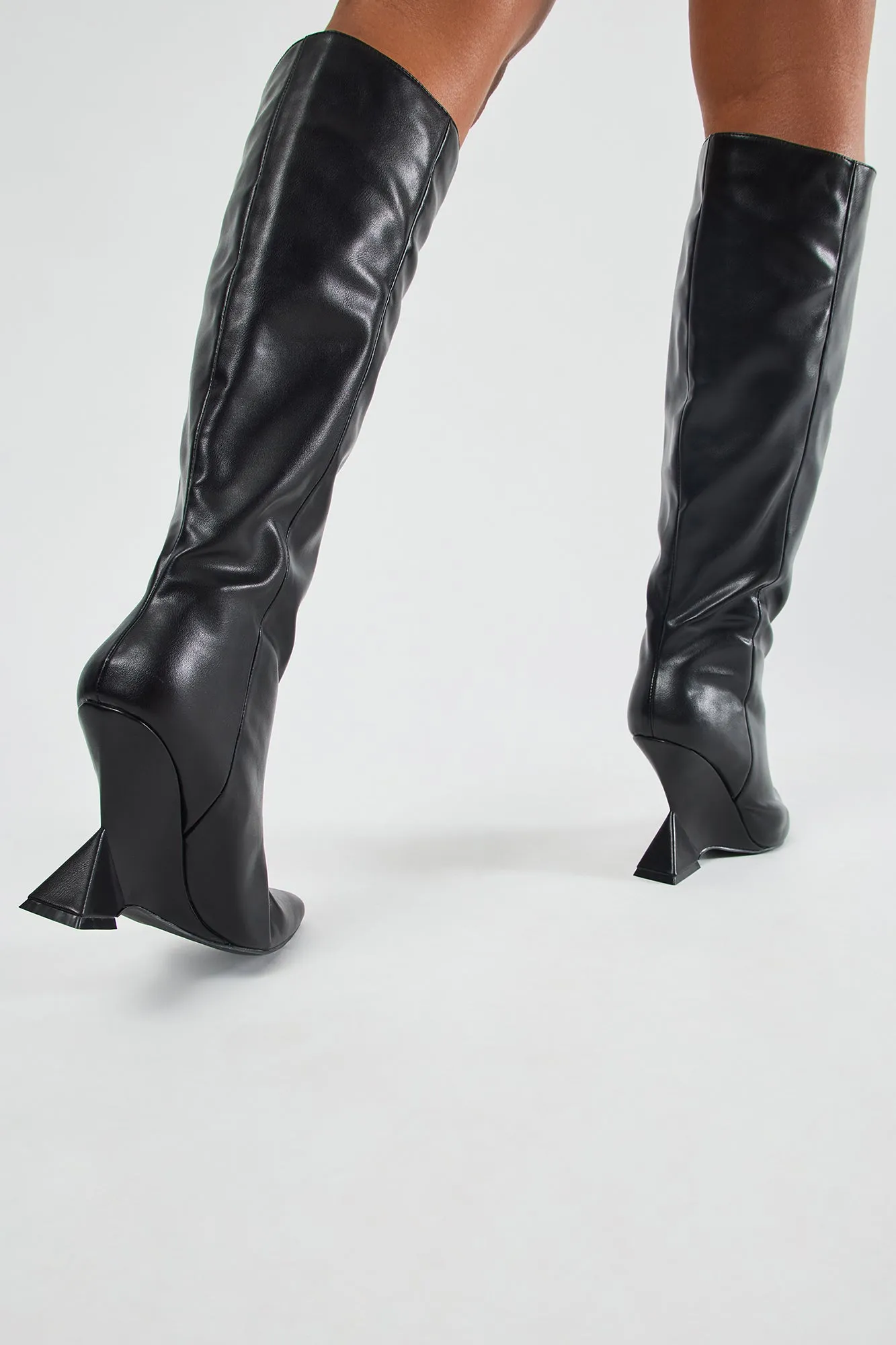 Claire Knee High Boots - Black sold by Fashion Nova product image thumbnail 2