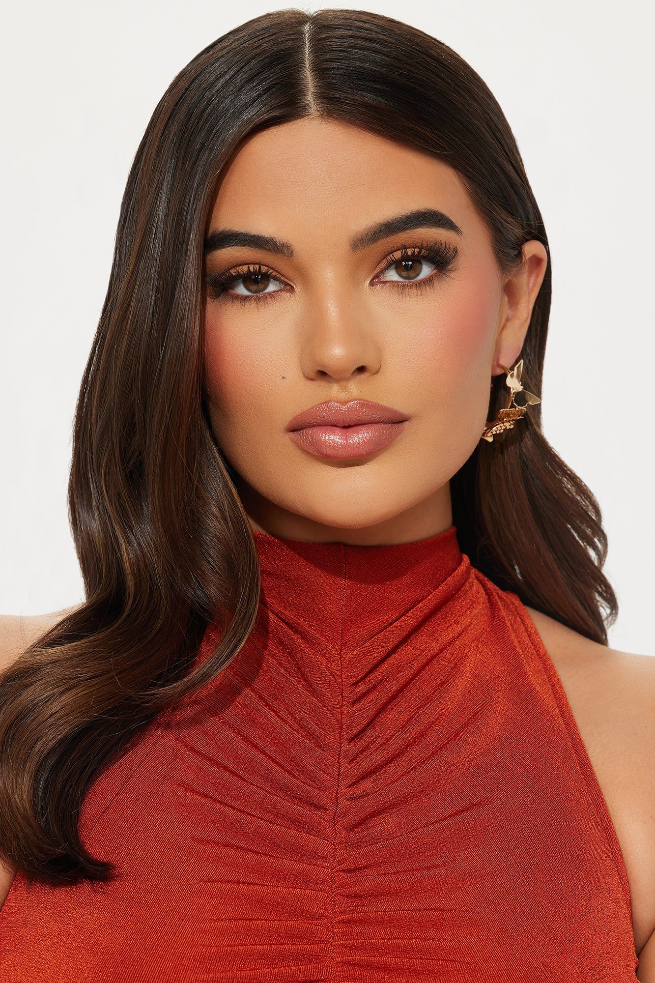 Sky's The Limit Butterfly Earrings - Gold sold by Fashion Nova product image thumbnail 2