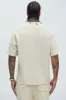 Capstan Textured Relaxed Tee - Cream sold by Fashion Nova