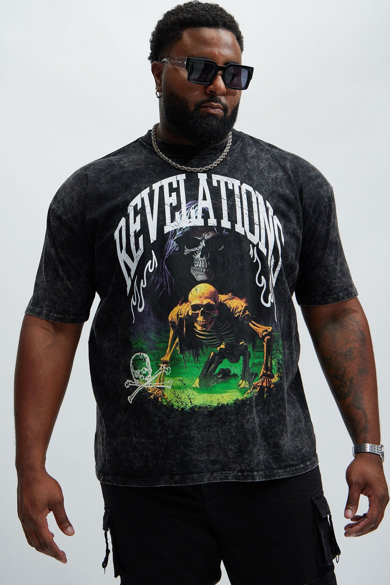 Revelations Short Sleeve Tee - Black sold by Fashion Nova product image thumbnail 5